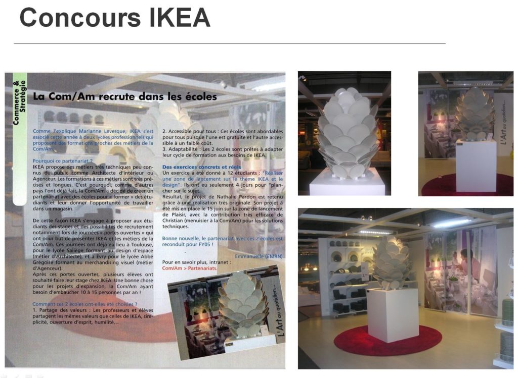 concours Ecole partenariat IKEA