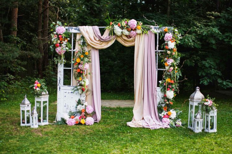 arche de mariage porte ancienne